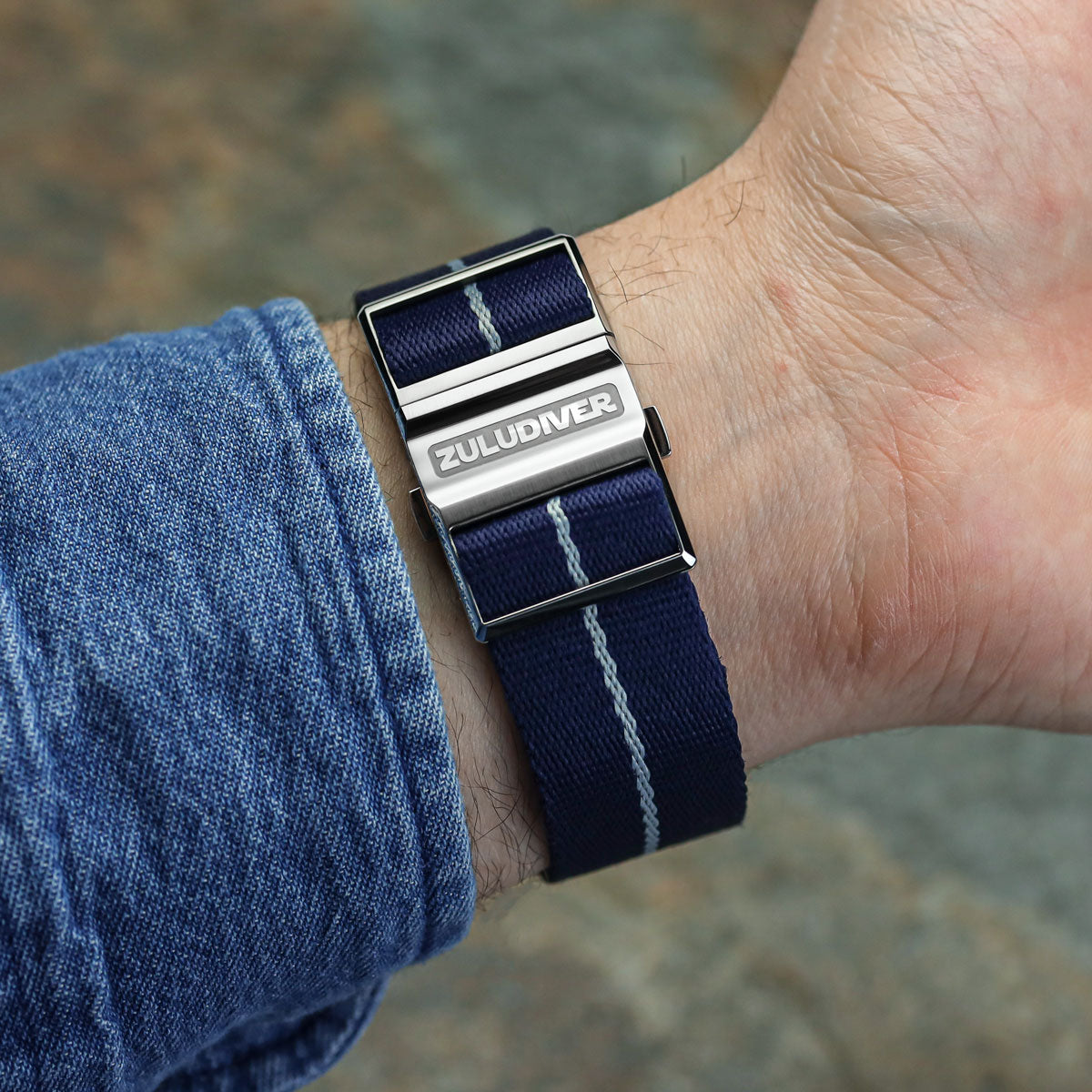 OCTOPOD Apex Nylon Watch Strap - Tore Blue