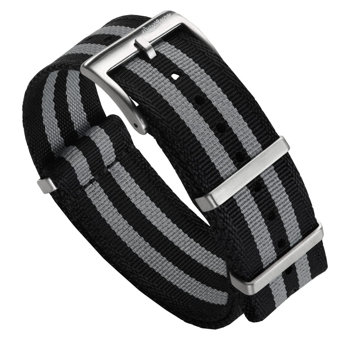 WatchGecko Signature Military Nylon Watch Strap - Classic Bond