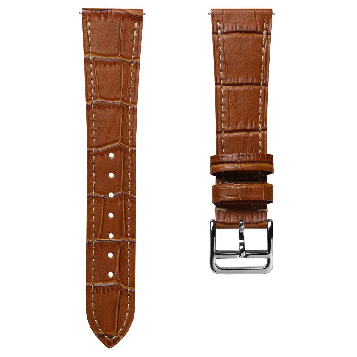 Brixham Gator Watch Strap - Tan