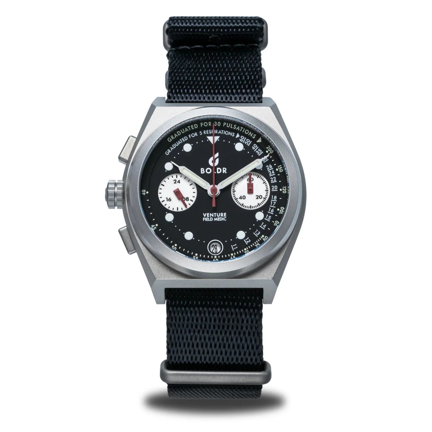 Boldr Venture Field Medic Chronograph Watch Field Medic II Destro