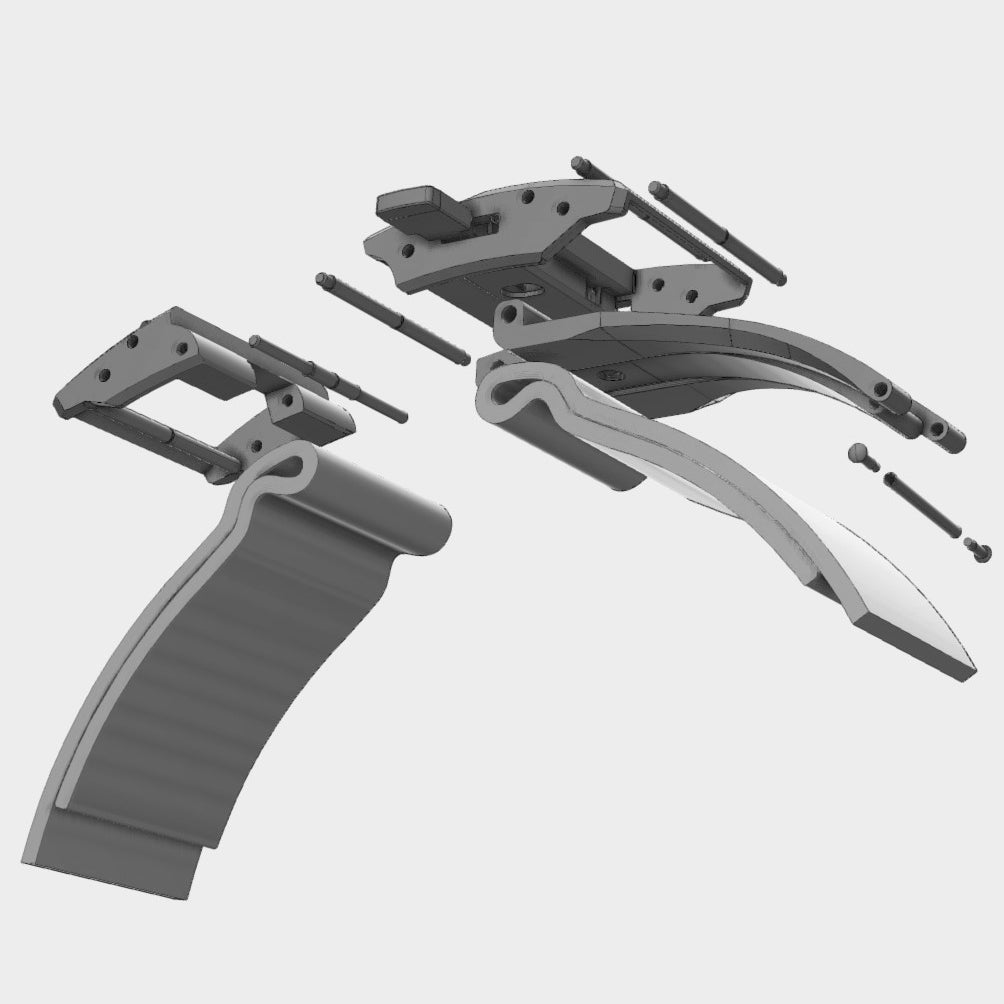 WatchGecko OCTOPOD MK3 Buckle - Sandblasted