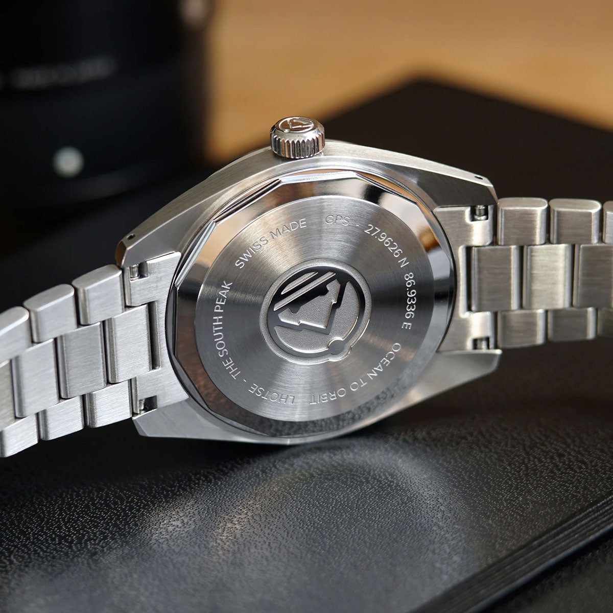 Ocean To Orbit LHOTSE Blue Steel (Red Tip) 38.5mm Bracelet