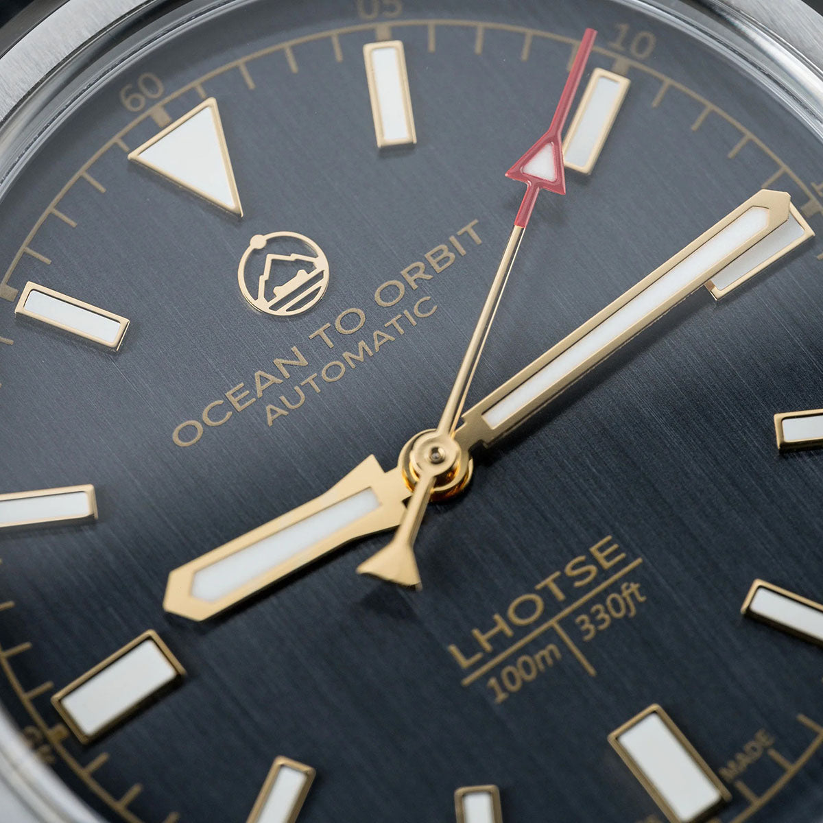 Ocean To Orbit LHOTSE Heritage Steel 38.5mm Nylon Strap