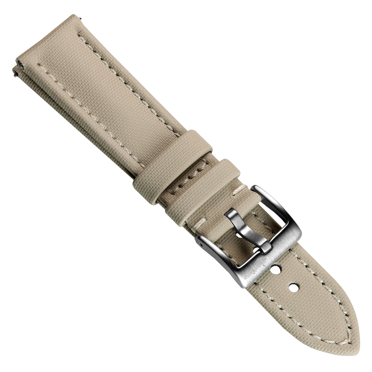 WatchGecko Atlas Sailcloth Watch Strap - Beige