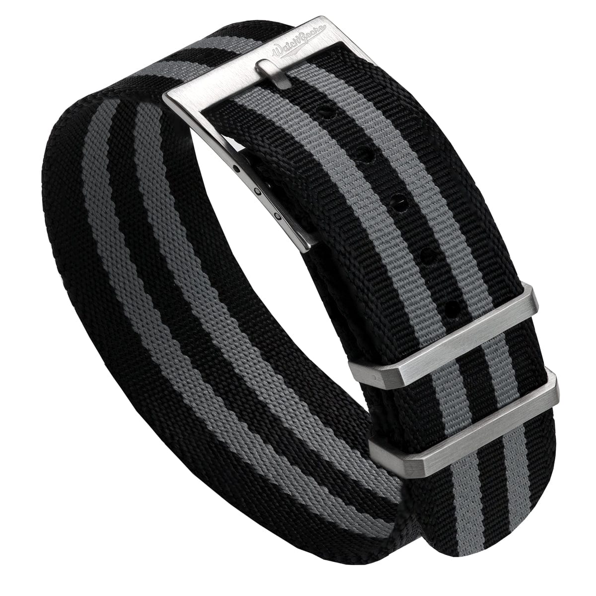 WatchGecko Signature Single Pass Military Nylon Watch Strap - Classic Bond