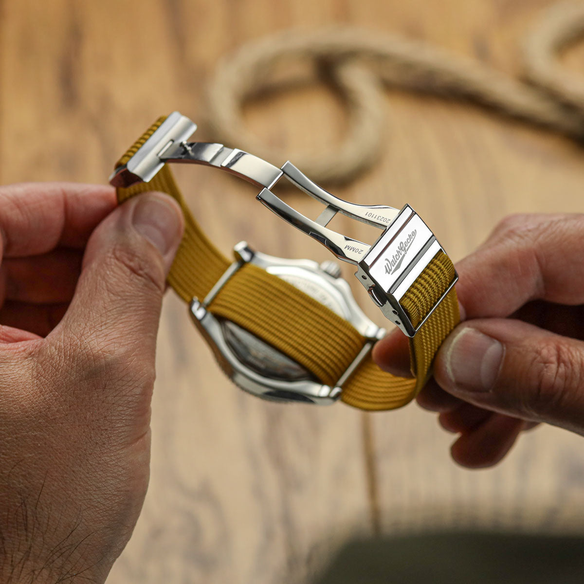 OCTOPOD Ridge Nylon Watch Strap - Hera
