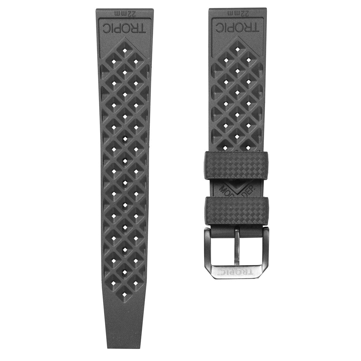 Original TROPIC® Dive Watch Strap - Anthracite