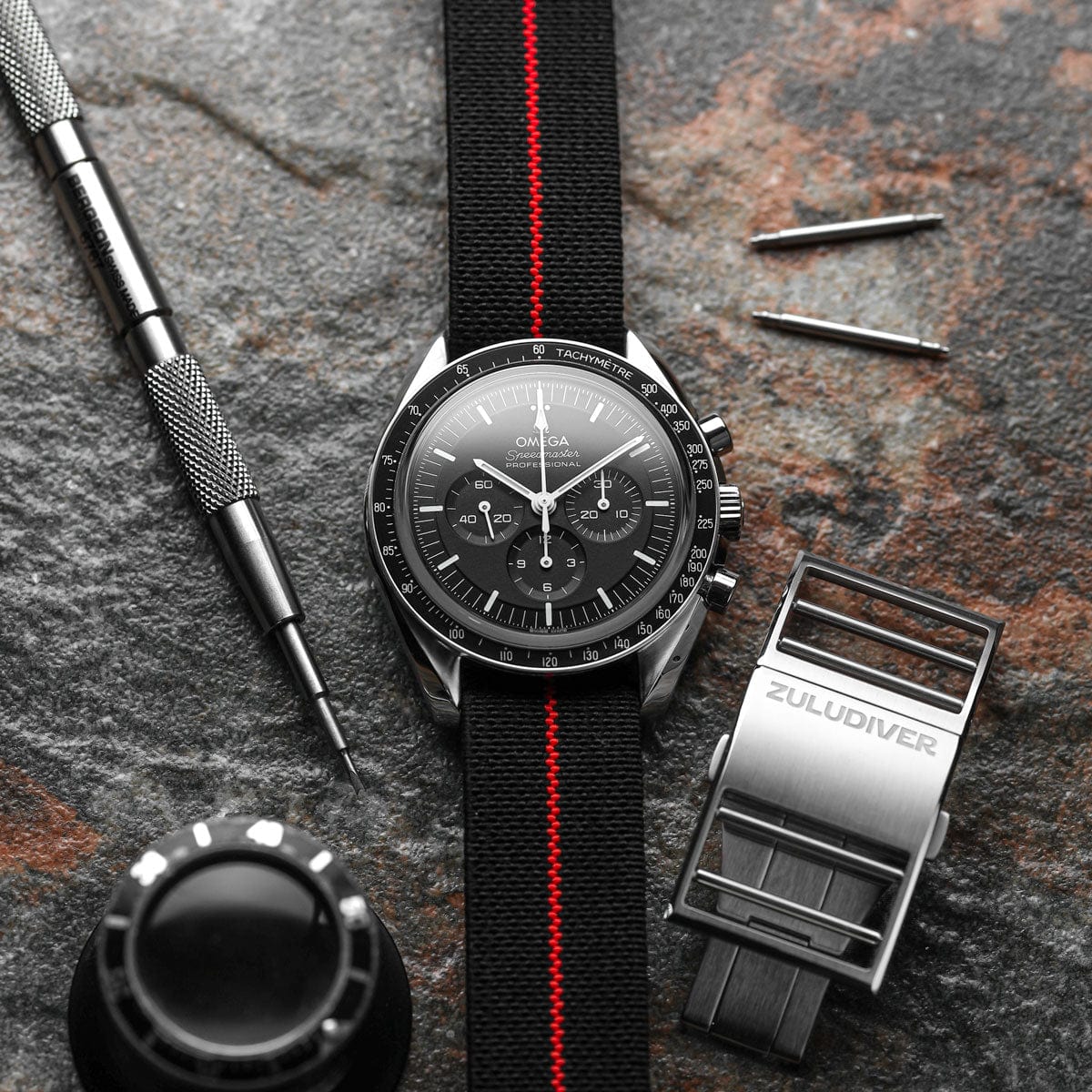 OCTOPOD Elasticated Watch Strap - Fjord