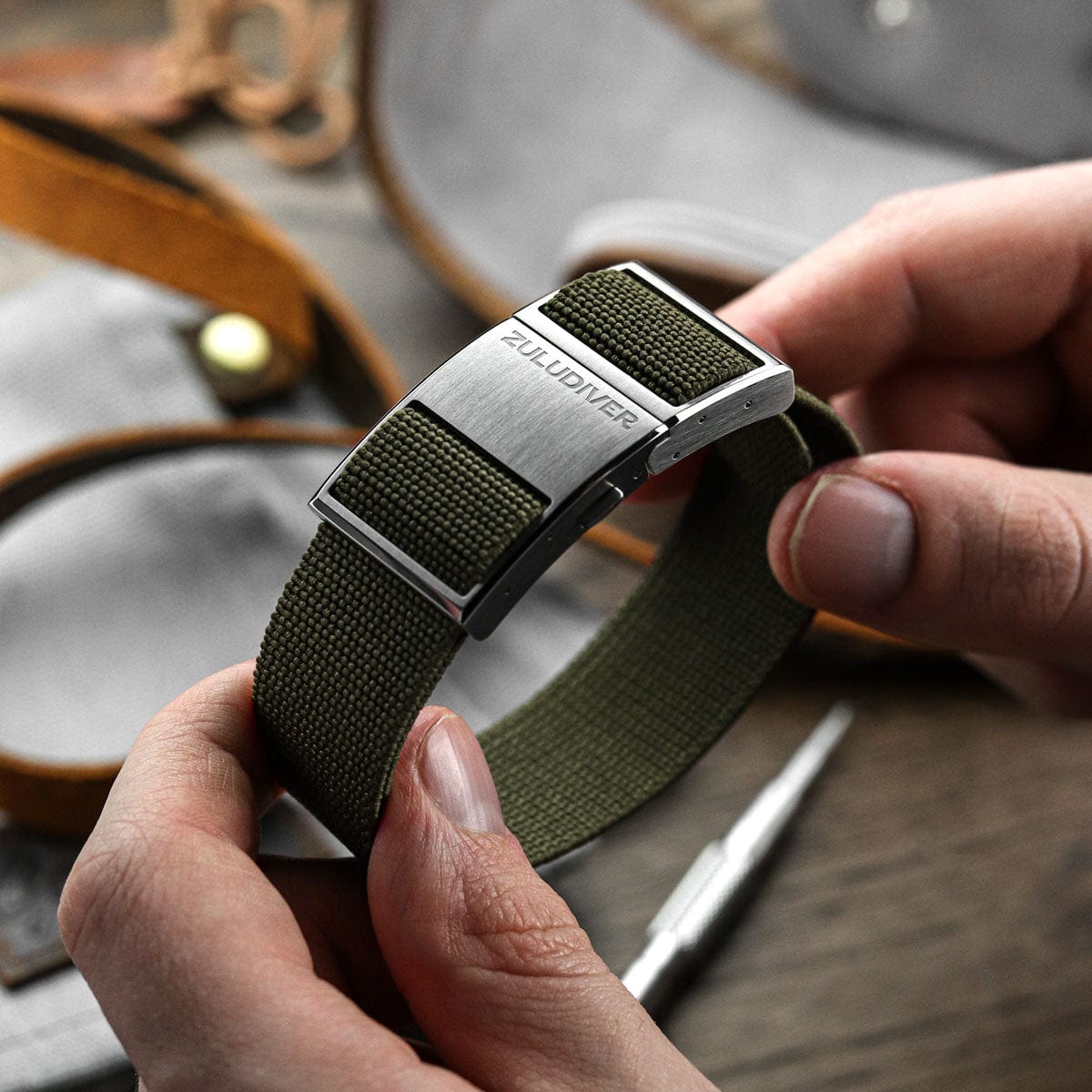 OCTOPOD Elasticated Watch Strap - Azores