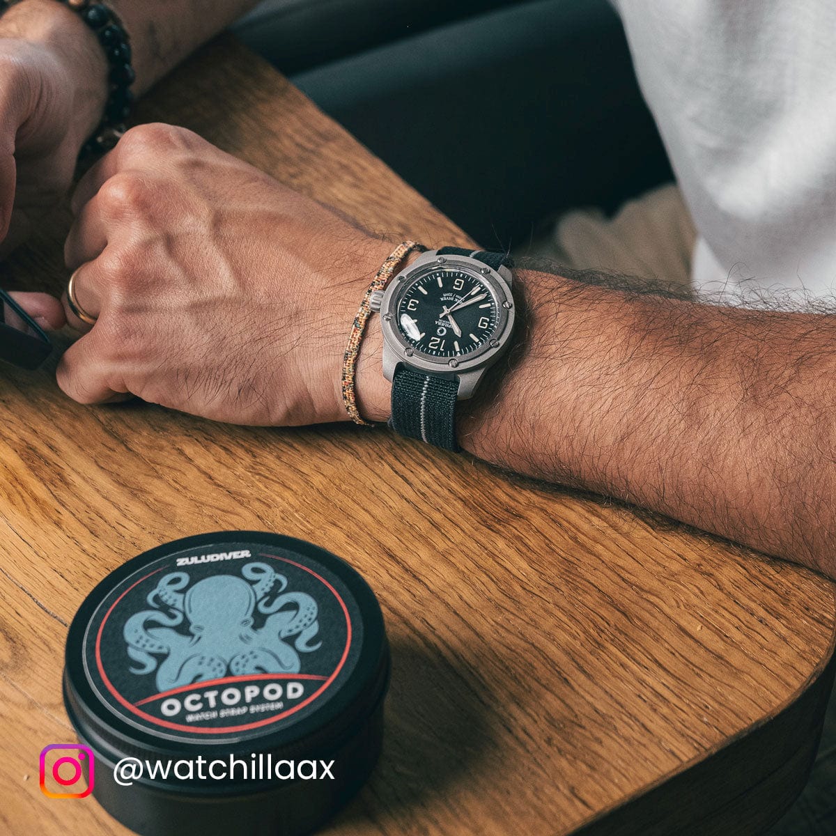 OCTOPOD Elasticated Watch Strap - Oman